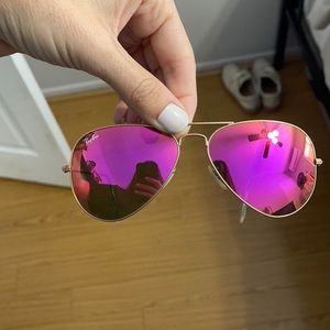 Ray ban aviator flash